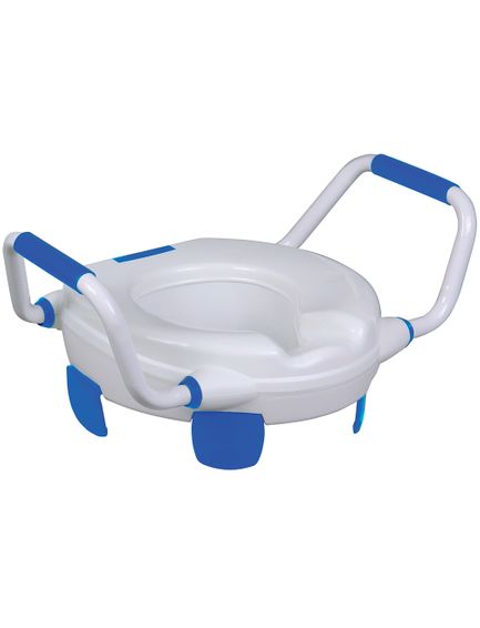 Réhausse WC CLIPPER IV fixation et accoudoirs